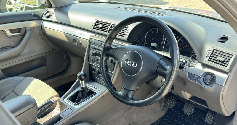 Audi A4 cena 7900 przebieg: 164000, rok produkcji 2003 z Koszalin małe 379